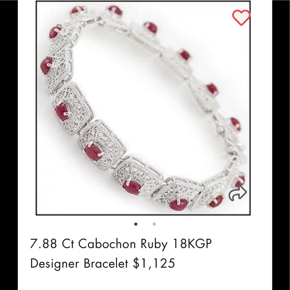 Ruby Bracelet - image 1